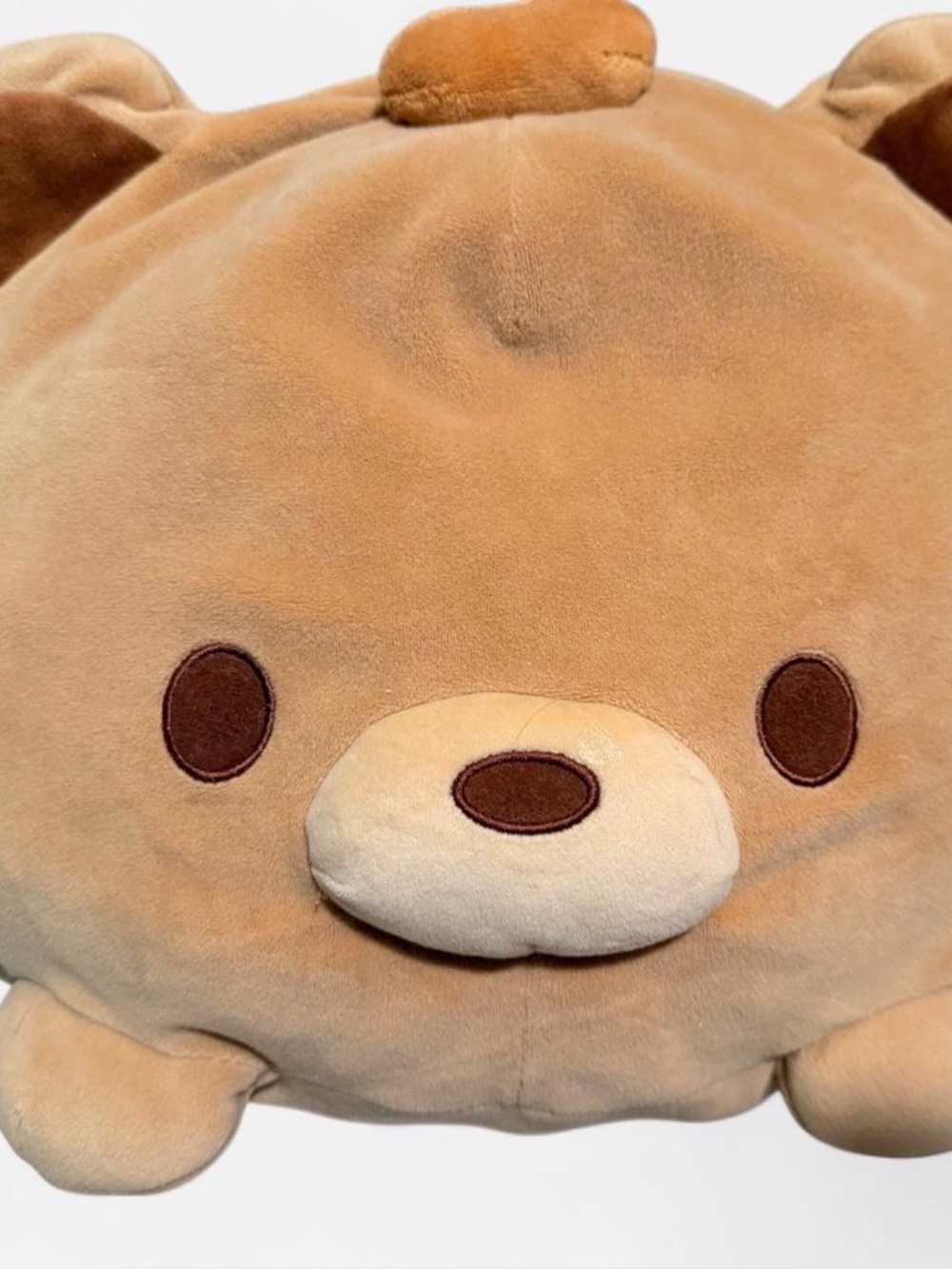 Plush Tan Bear Pillow - Gelato Bear